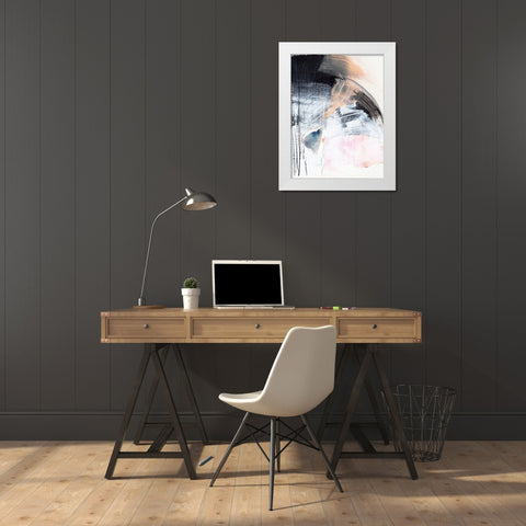 Paved Path IV White Modern Wood Framed Art Print by Parker, Jennifer Paxton
