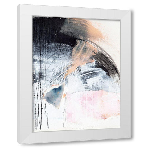 Paved Path IV White Modern Wood Framed Art Print by Parker, Jennifer Paxton