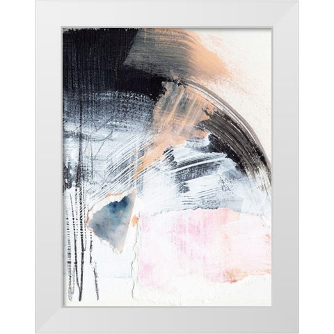 Paved Path IV White Modern Wood Framed Art Print by Parker, Jennifer Paxton