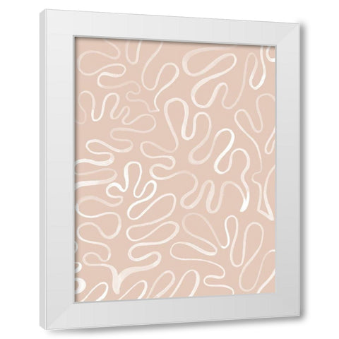 Matisse Pieces III White Modern Wood Framed Art Print by Popp, Grace