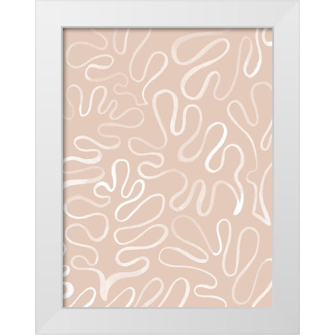 Matisse Pieces III White Modern Wood Framed Art Print by Popp, Grace