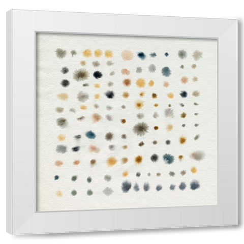 Spice Spills II White Modern Wood Framed Art Print by Popp, Grace