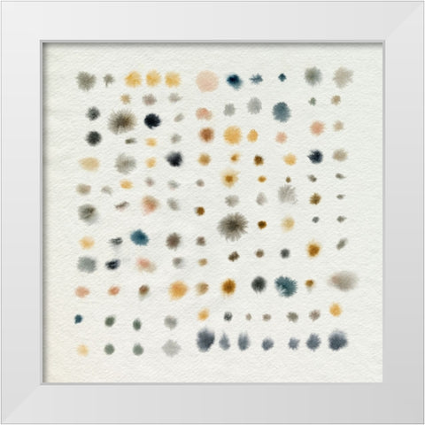 Spice Spills II White Modern Wood Framed Art Print by Popp, Grace