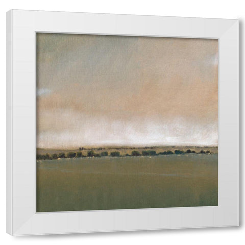 Fading Storm I White Modern Wood Framed Art Print by OToole, Tim