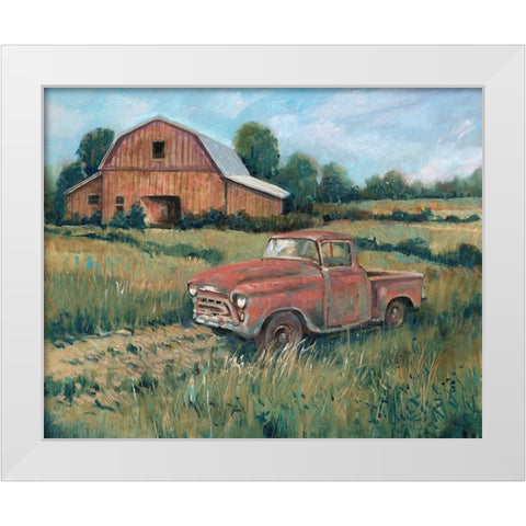 Rusting Away I White Modern Wood Framed Art Print by OToole, Tim