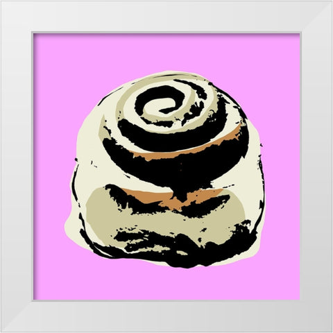Sweet Shop II White Modern Wood Framed Art Print by Warren, Annie