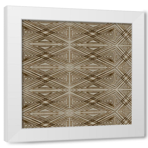 Skyline Study II White Modern Wood Framed Art Print by Wang, Melissa