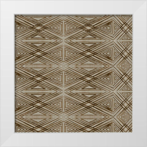 Skyline Study II White Modern Wood Framed Art Print by Wang, Melissa