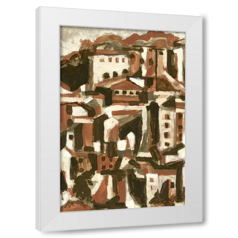 Maremma White Modern Wood Framed Art Print by Galapon, Nikki