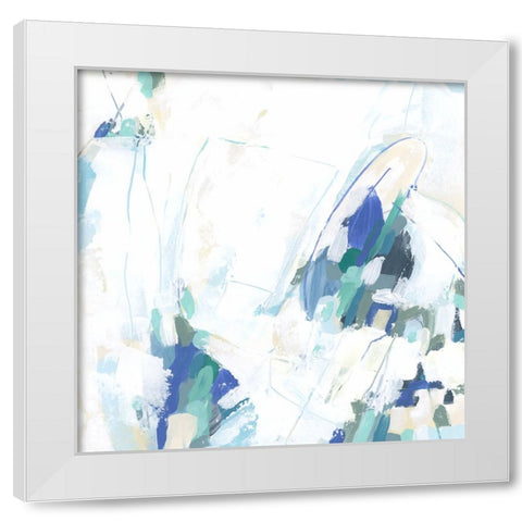 Ice Loop II White Modern Wood Framed Art Print by Popp, Grace