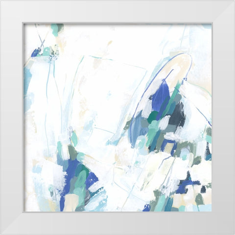 Ice Loop II White Modern Wood Framed Art Print by Popp, Grace