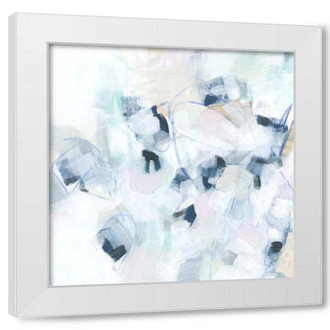 Soft Focus Pastels I White Modern Wood Framed Art Print by Vess, June Erica