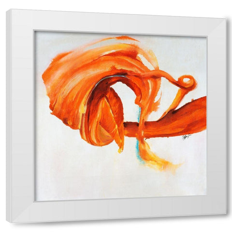 Laffy Taffy I White Modern Wood Framed Art Print by Douglass, Farrell