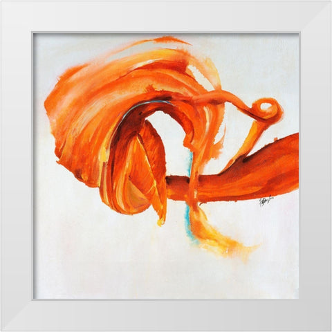 Laffy Taffy I White Modern Wood Framed Art Print by Douglass, Farrell