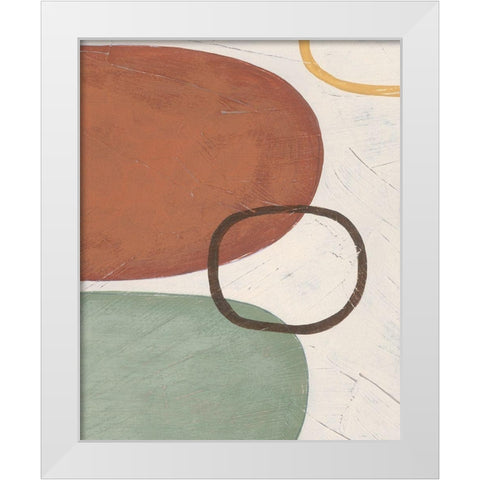 Demitasse VII White Modern Wood Framed Art Print by Vess, June Erica