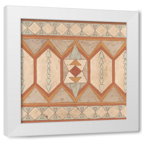 Southwest Inspiration I White Modern Wood Framed Art Print by Meagher, Megan