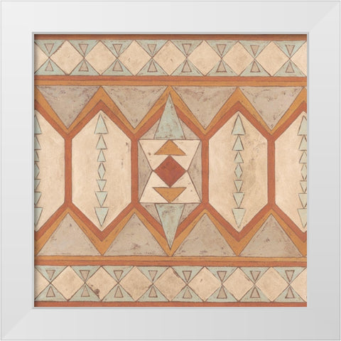 Southwest Inspiration I White Modern Wood Framed Art Print by Meagher, Megan
