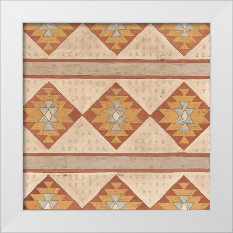 Southwest Inspiration II White Modern Wood Framed Art Print by Meagher, Megan
