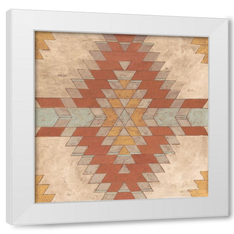 Southwest Inspiration IV White Modern Wood Framed Art Print by Meagher, Megan