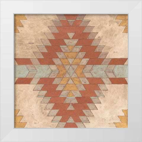 Southwest Inspiration IV White Modern Wood Framed Art Print by Meagher, Megan