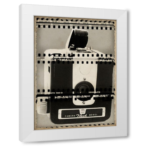 Camera Obscura III White Modern Wood Framed Art Print by Vision Studio
