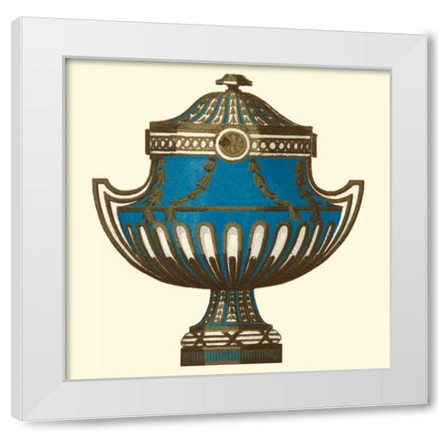 Sevres Porcelain I White Modern Wood Framed Art Print by Garnier