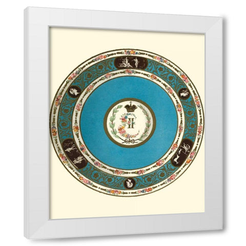 Sevres Porcelain IV White Modern Wood Framed Art Print by Garnier