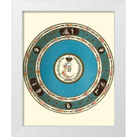 Sevres Porcelain IV White Modern Wood Framed Art Print by Garnier