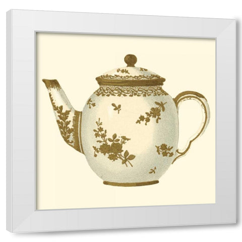 Sevres Porcelain VI White Modern Wood Framed Art Print by Garnier