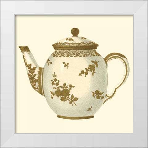 Sevres Porcelain VI White Modern Wood Framed Art Print by Garnier