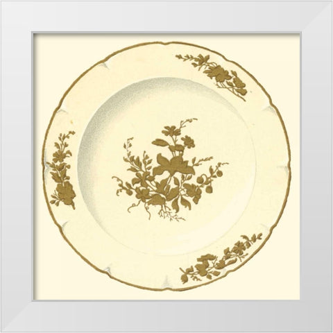 Sevres Porcelain VII White Modern Wood Framed Art Print by Garnier