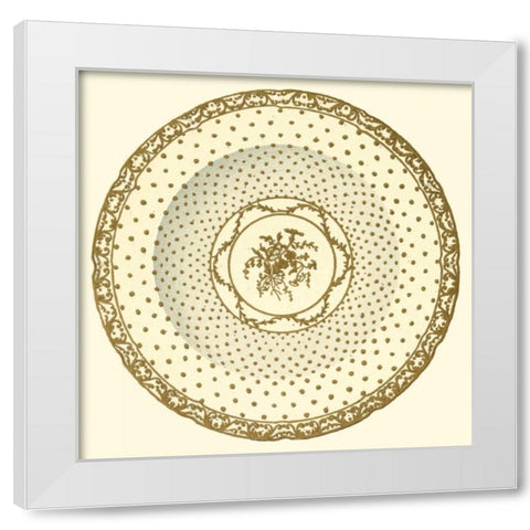 Sevres Porcelain VIII White Modern Wood Framed Art Print by Garnier