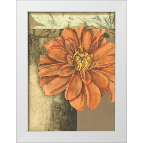 Small Ethereal Bloom II White Modern Wood Framed Art Print by Goldberger, Jennifer