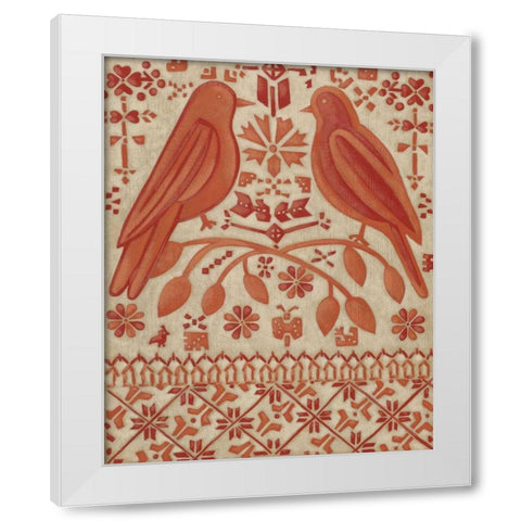 True Love I White Modern Wood Framed Art Print by Zarris, Chariklia