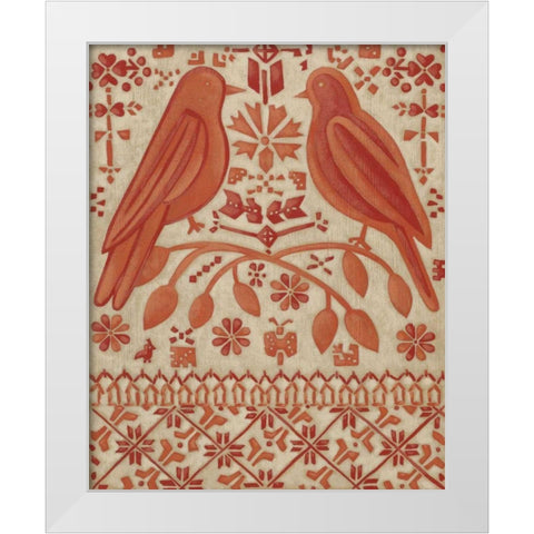 True Love I White Modern Wood Framed Art Print by Zarris, Chariklia