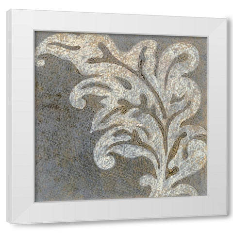 Rococo I White Modern Wood Framed Art Print by Wyatt Jr., Norman