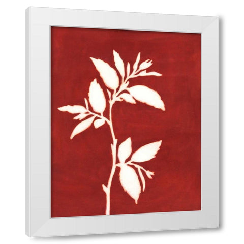 Four Seasons Foliage III White Modern Wood Framed Art Print by Meagher, Megan