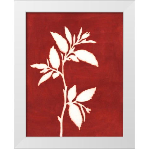 Four Seasons Foliage III White Modern Wood Framed Art Print by Meagher, Megan