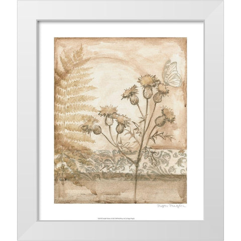 Twilight Meadow I White Modern Wood Framed Art Print by Meagher, Megan