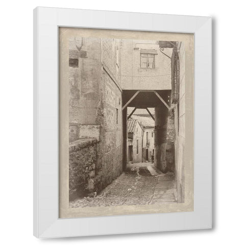 Summer in Europe IV White Modern Wood Framed Art Print by Longley, Carolyn