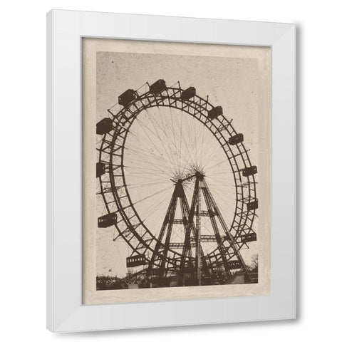 Summer in Europe V White Modern Wood Framed Art Print by Longley, Carolyn