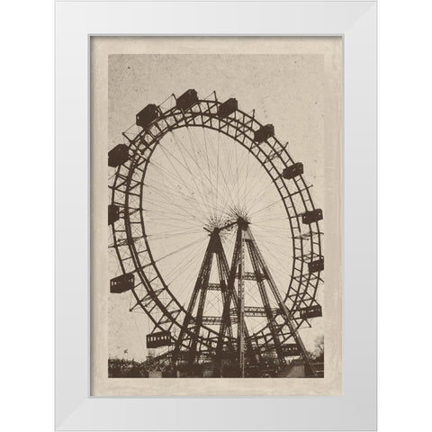 Summer in Europe V White Modern Wood Framed Art Print by Longley, Carolyn