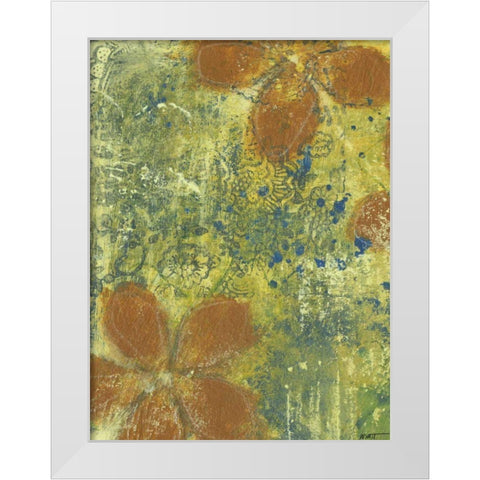 Euphoria I White Modern Wood Framed Art Print by Wyatt Jr., Norman