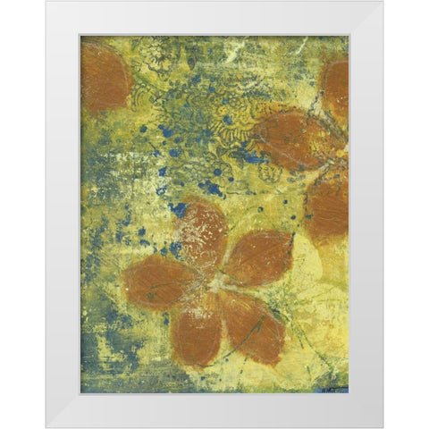 Euphoria II White Modern Wood Framed Art Print by Wyatt Jr., Norman