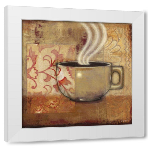 Rich and Smooth II White Modern Wood Framed Art Print by Wyatt Jr., Norman