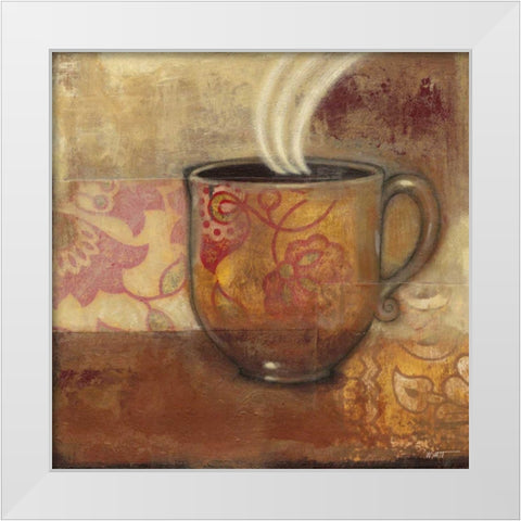 Rich and Smooth IV White Modern Wood Framed Art Print by Wyatt Jr., Norman