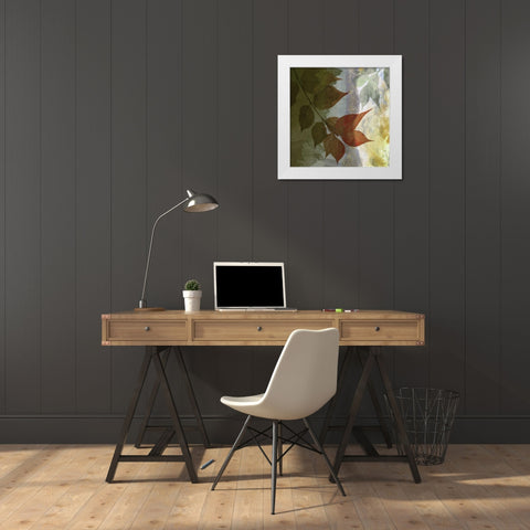 Lush Moonlight White Modern Wood Framed Art Print by Butler, John