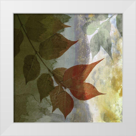 Lush Moonlight White Modern Wood Framed Art Print by Butler, John