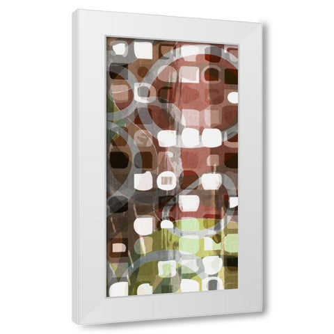 Mirror Ball II White Modern Wood Framed Art Print by Burghardt, James