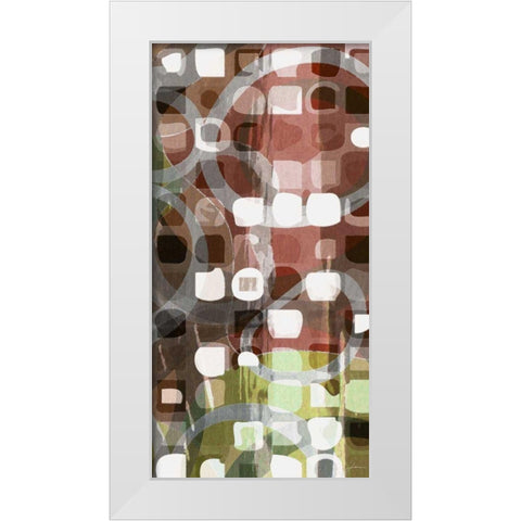 Mirror Ball II White Modern Wood Framed Art Print by Burghardt, James
